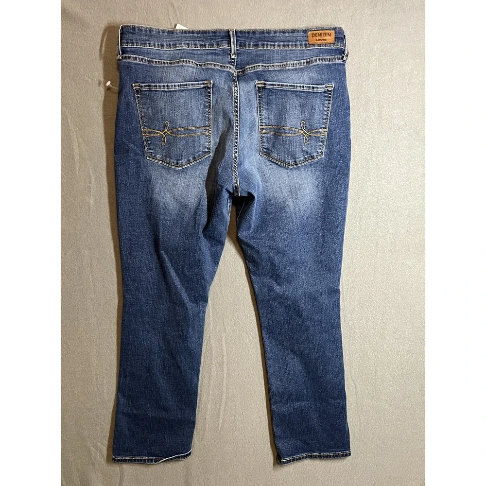 DENIZEN FROM Levi's Men's Modern Slim Jeans W33 L30 Medium Wash Blue‎ Denim